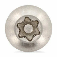  Винт секретн. полукр/гл. со штифтом АРТ 9121 А2 M 8*60 TX-PIN 40 (100)