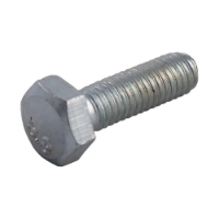 Болт DIN 961 мелкий шаг, полная резьба М10*1,25*80 кл.пр. 10,9 цинк
