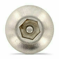  Винт секретн. полукр/гл.внутр/шестигр. со штифтом АРТ 9111 А2 M 8*40 HEX-PIN 5 (100)
